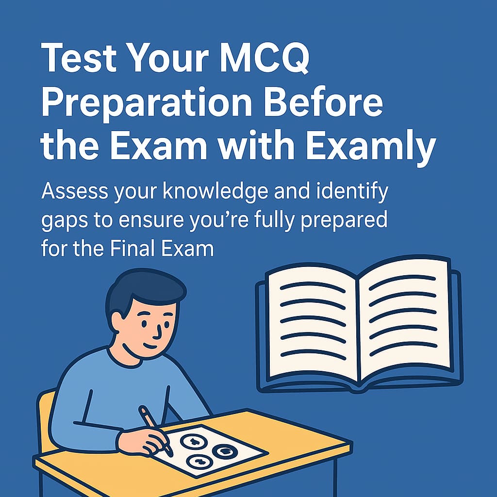 Test Your MCQ Preparation Before the Exam with Examly